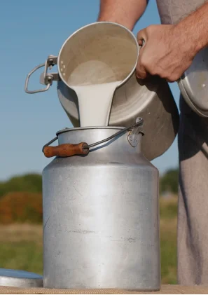 Vente de lait Bio à la Ferme Brul'han à Cellé - 41